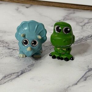 Disney Doorables Toy Story Rex & Trixie Mini Figures Set (Like New)